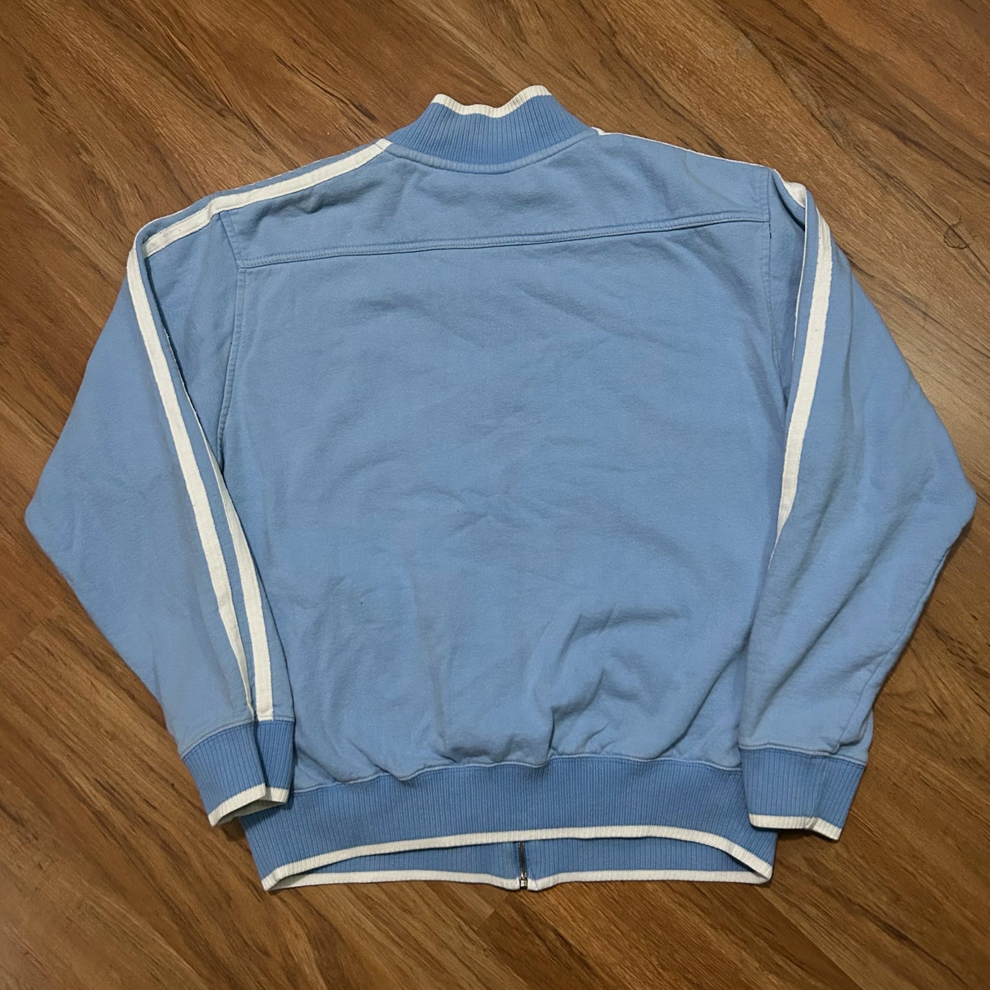 (XL) Vintage Y2K Ocean Pacific Light Blue Full Zip Jacket