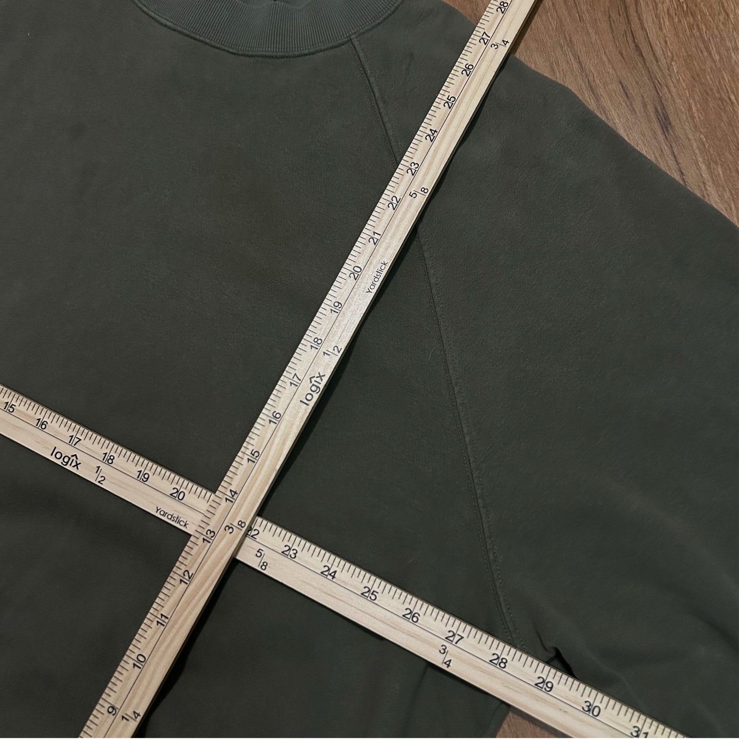 (XL) GAP Oversized Military Green Pullover Crewneck