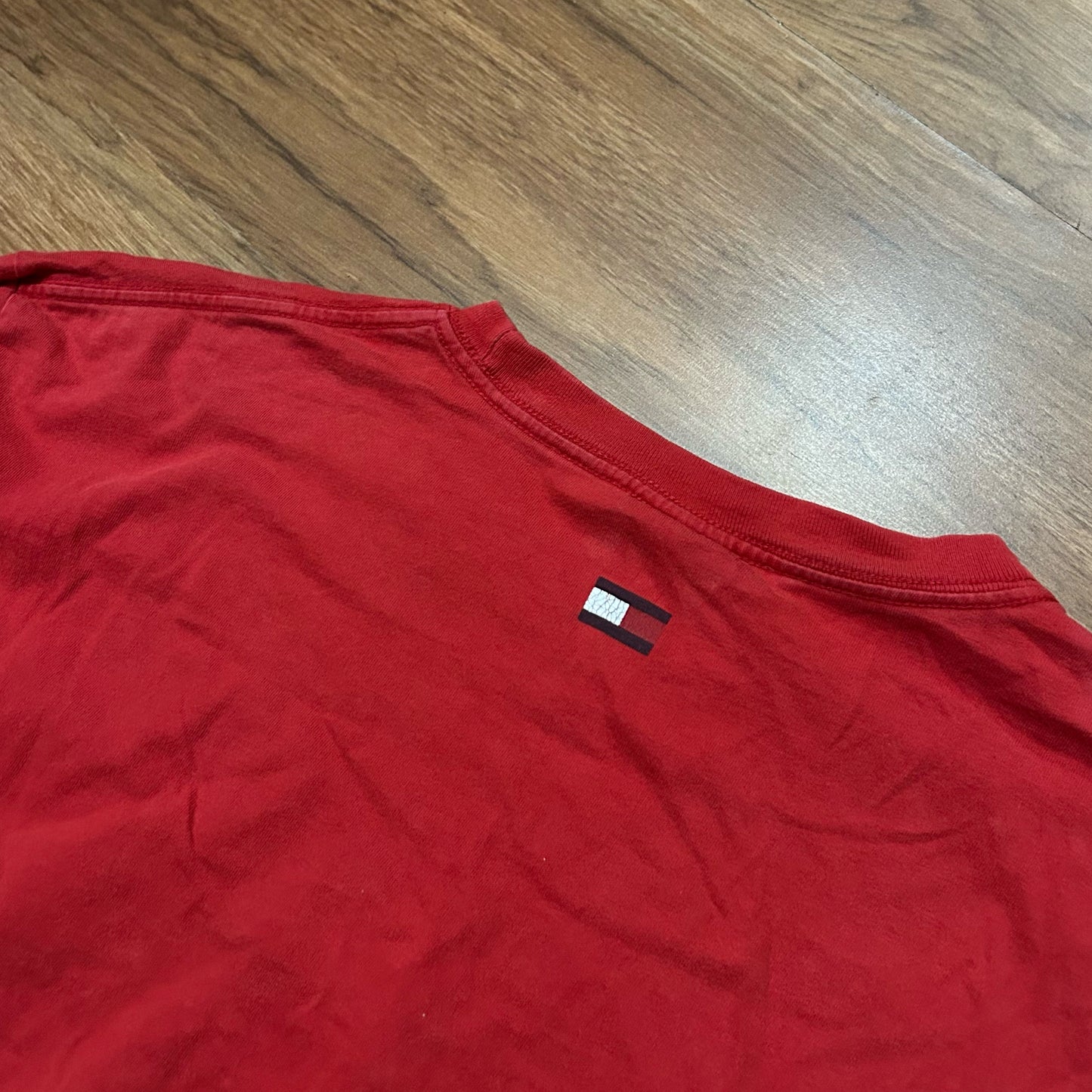 (L) Vintage 2000s Tommy Hilfiger American Classics Red T-Shirt
