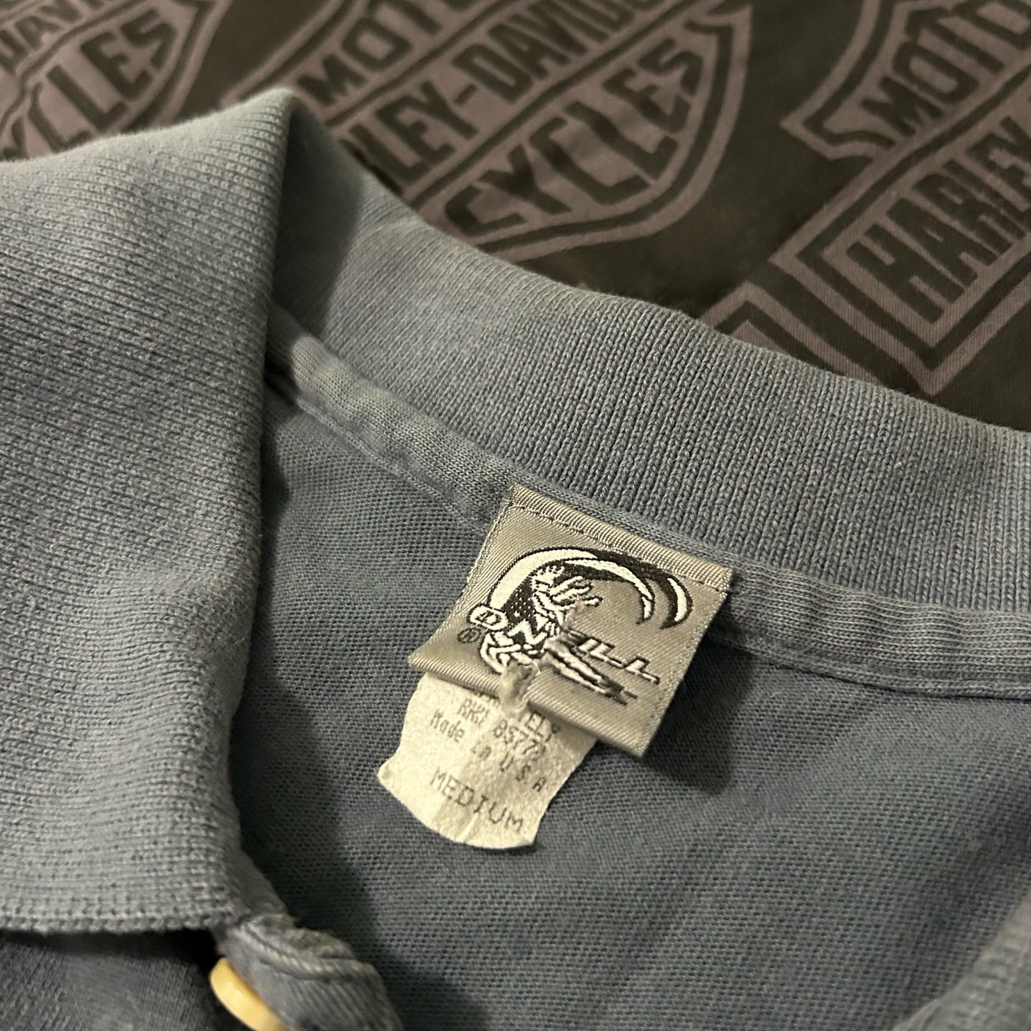 (M) Vintage 90s Made in USA O'Neill Embroidered Logo Polo Shirt