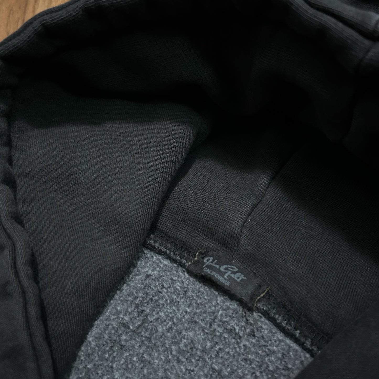 (XL/XXL) Vintage John Galt Black Oversized Essential Hoodie