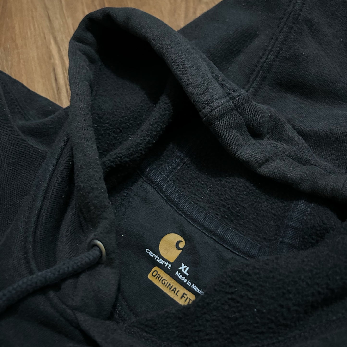(XL) Carhartt Black Pullover Hoodie