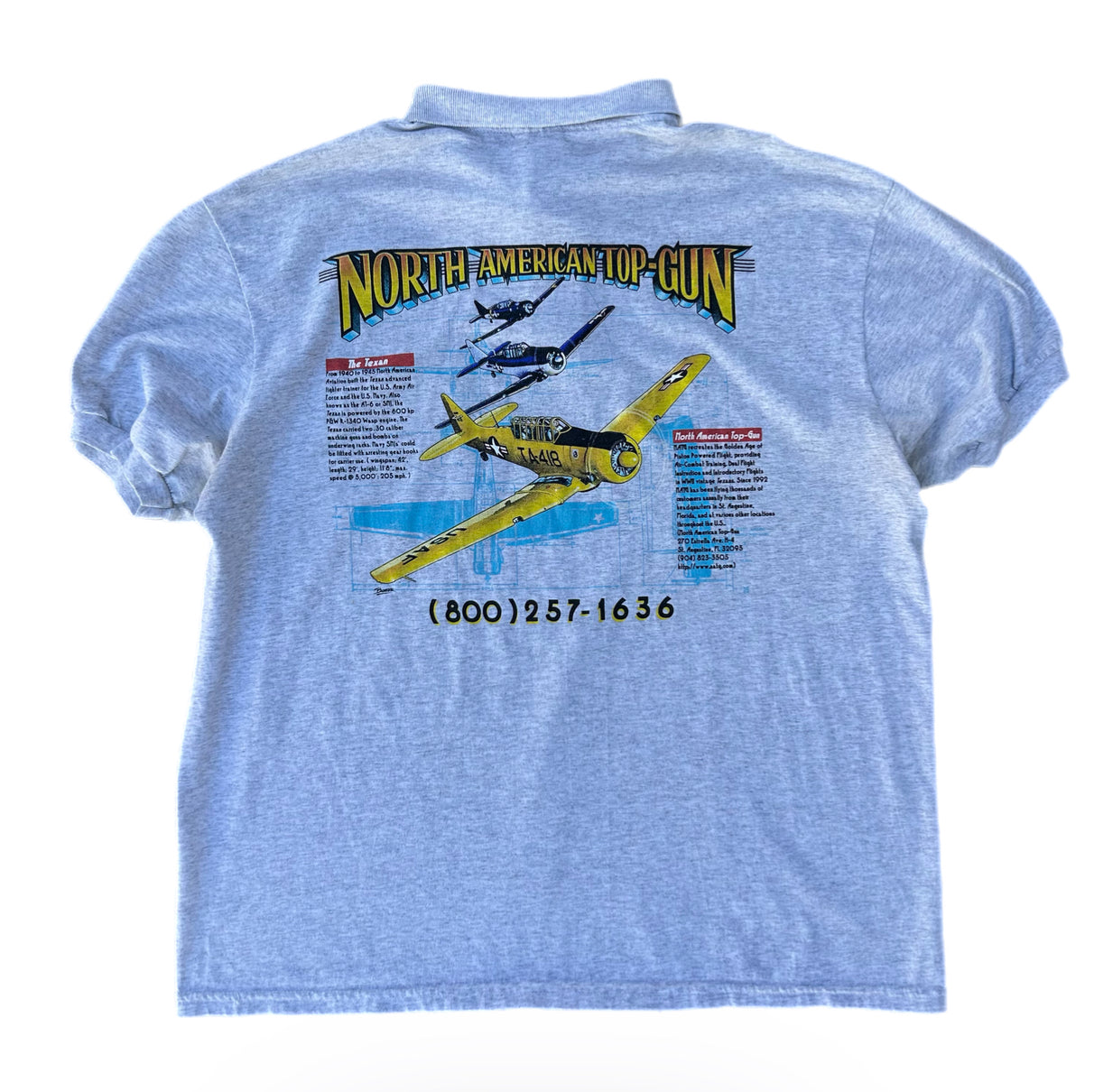 (L) Vintage NA Top Gun Shirt