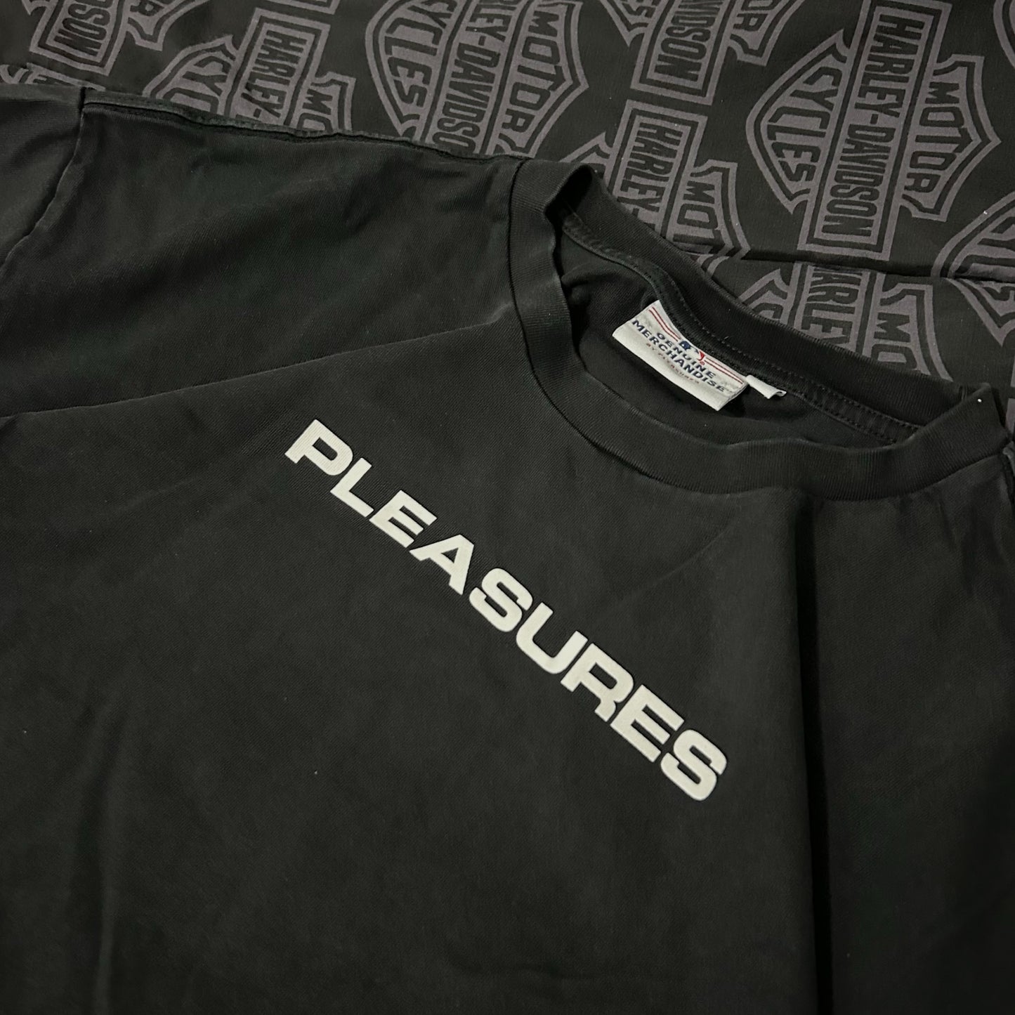 (L) Pleasures X MLB Los Angeles Dodgers Ballpark Black T-Shirt