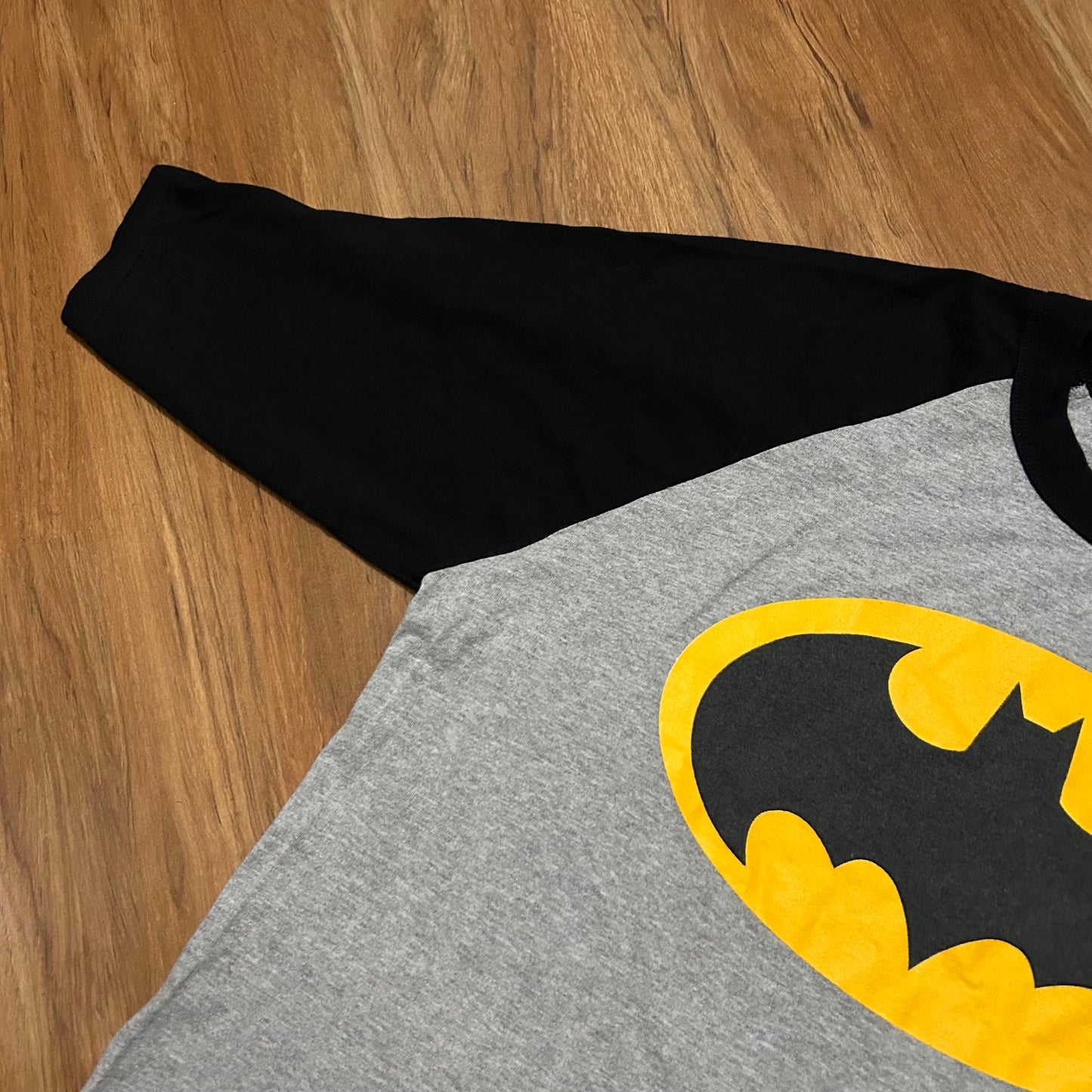 (XL) Vintage DC Comics Batman Classic Logo Baseball T-Shirt