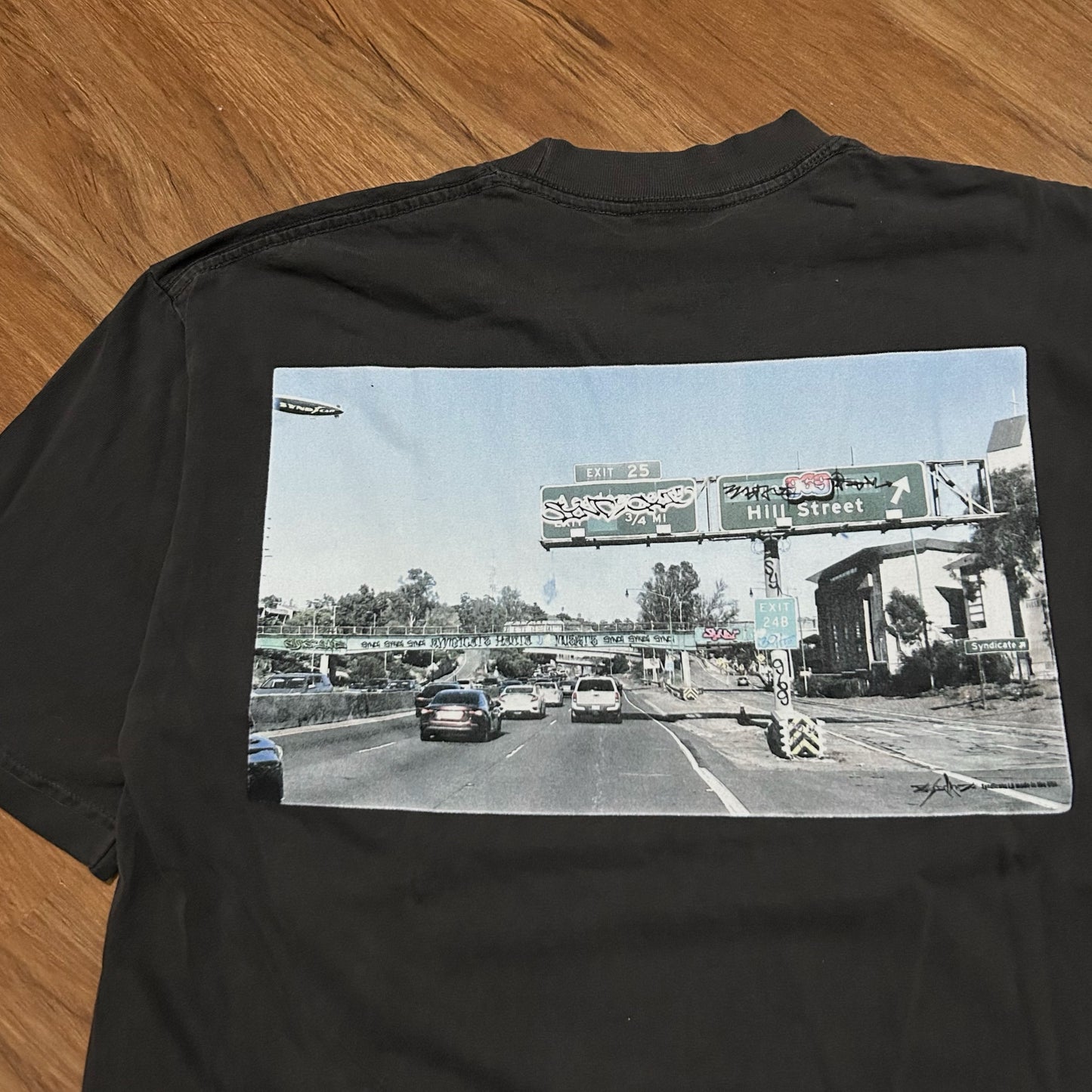 (M) Retro Syndicate Freeway Vintage Washed Graphic T-Shirt