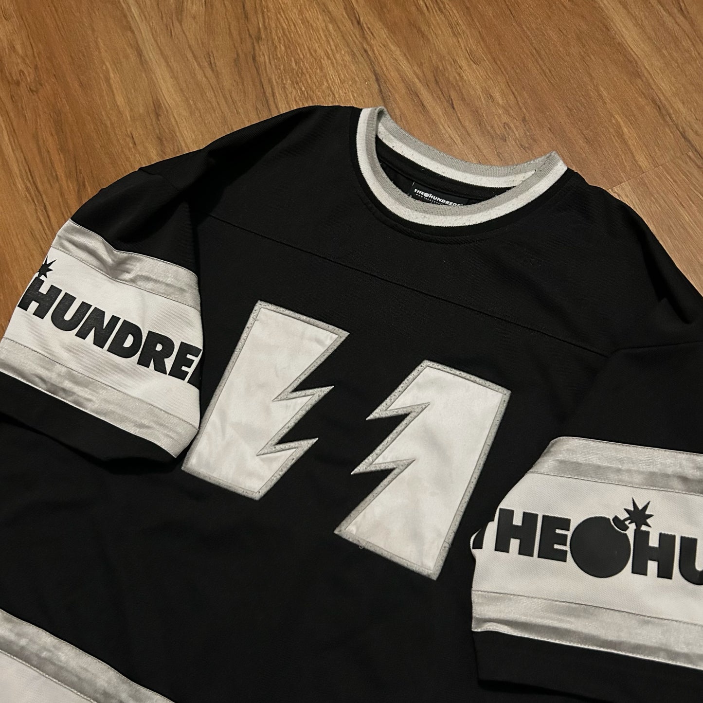 (M) The Hundreds Lightning Bolt Short Sleeve Hockey Jersey