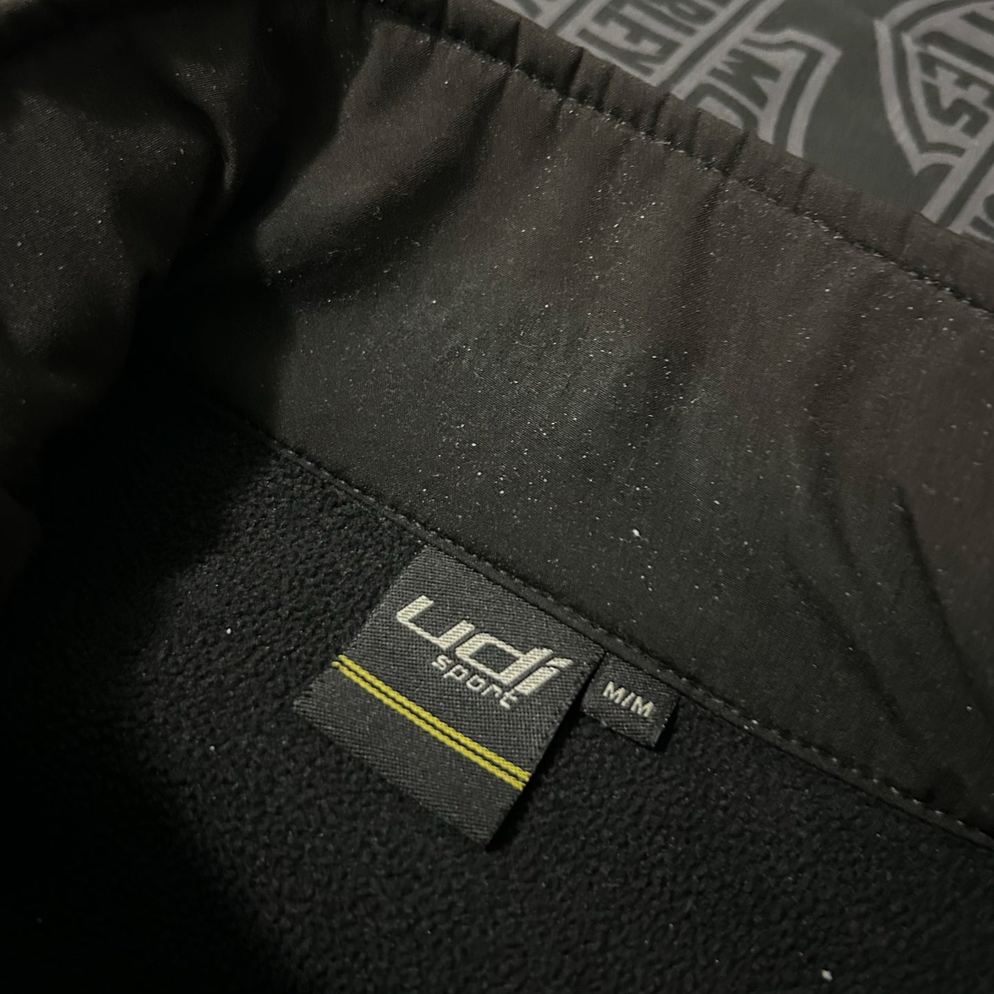 (M) Retro UDI Sport Mexico Full Zip Aztec Green Trim Track Full Zip Jacket