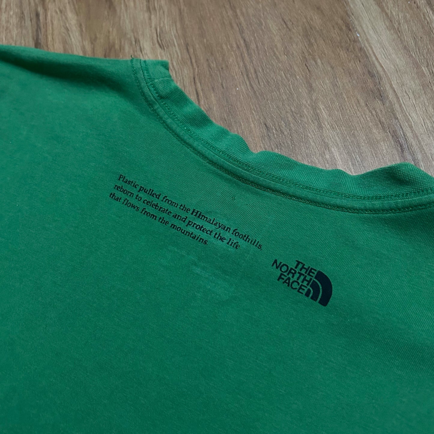 (M) The North Face Himalayan Source Green T-Shirt