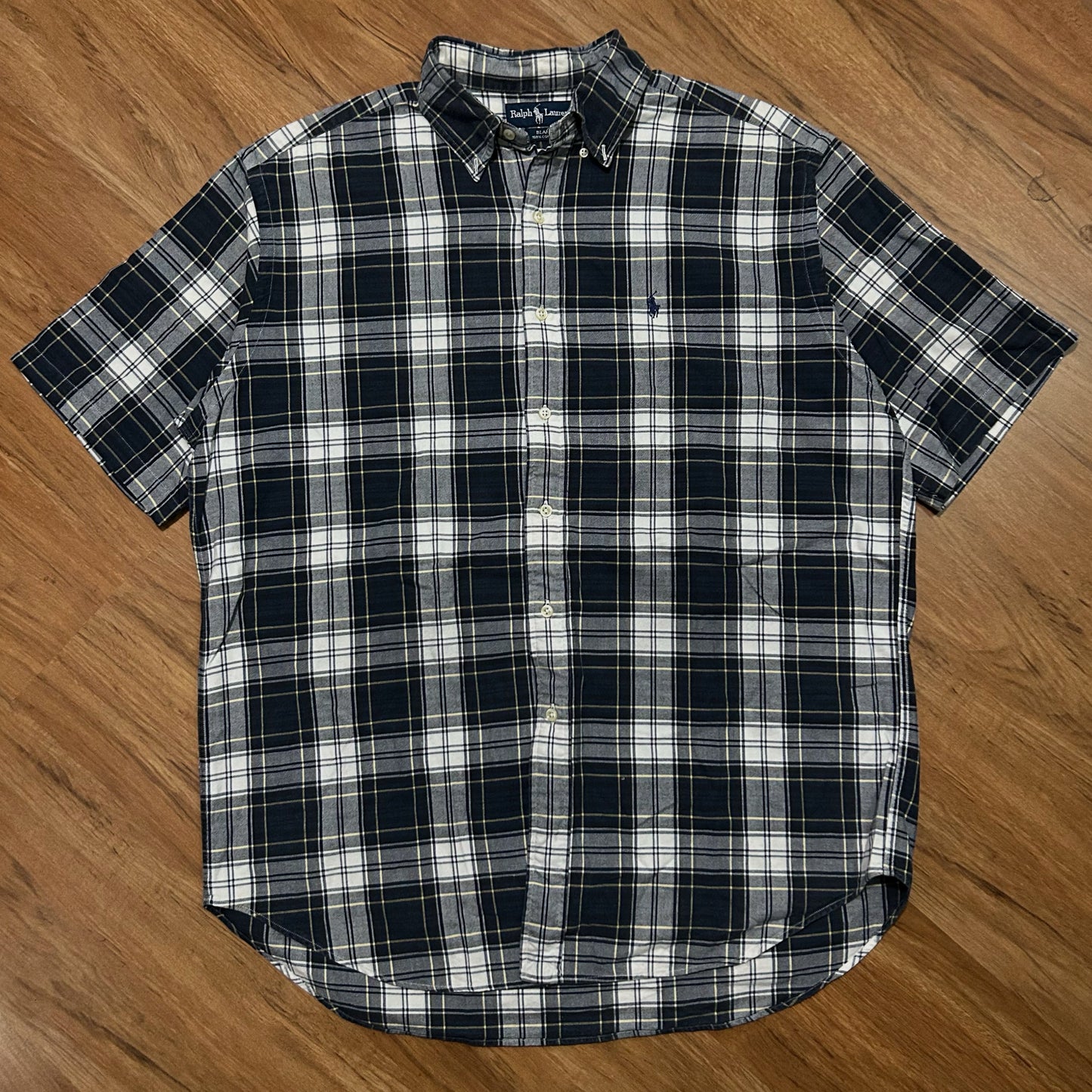(L) Vintage 90s Polo Ralph Lauren Paid Polo Shirt