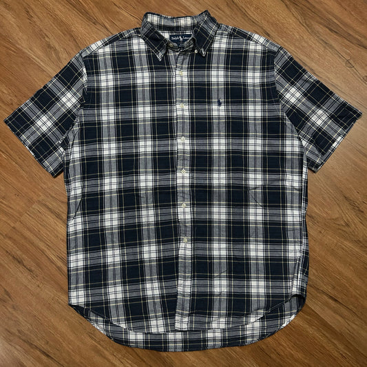 (L) Vintage 90s Polo Ralph Lauren Paid Polo Shirt