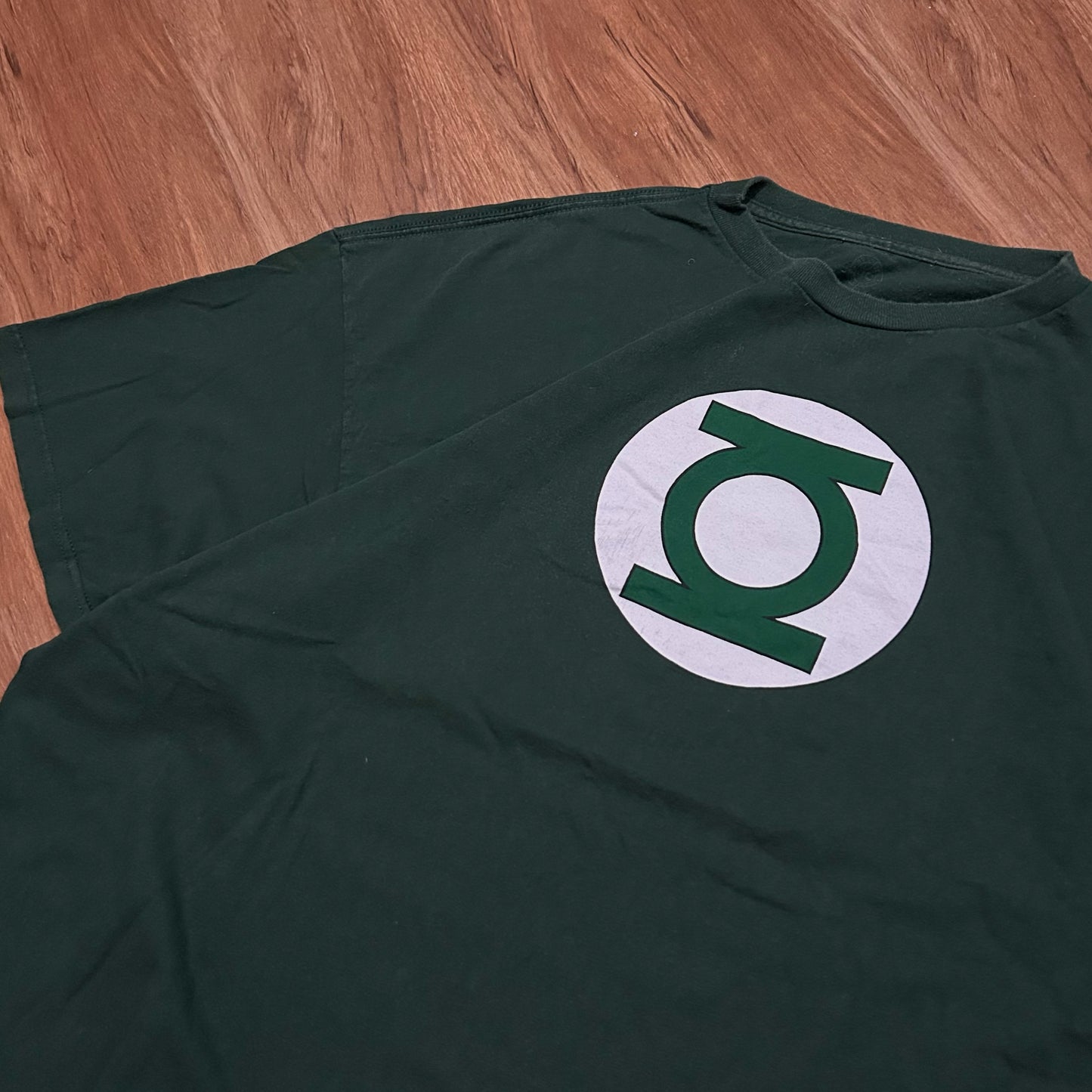(XXL) DC Comics Green Lantern Symbol Logo Graphic T-Shirt