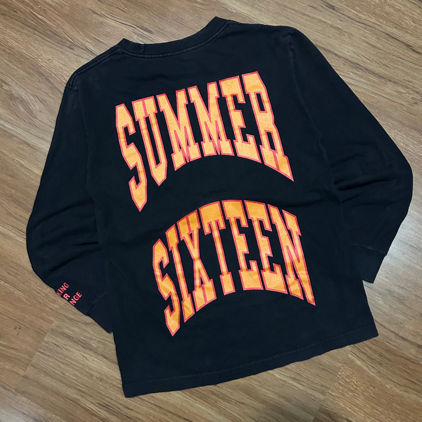 (S) 2016 Revenge Tour Looking for Revenge Drake Black Longsleeve Shirt