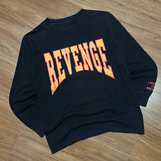 (S) 2016 Revenge Tour Looking for Revenge Drake Black Longsleeve Shirt