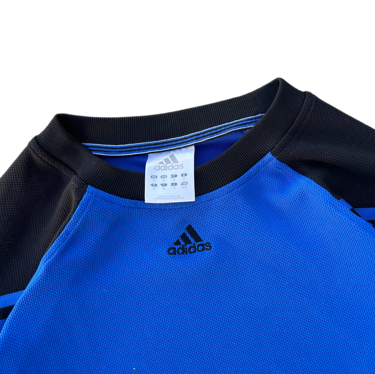 (M) 2000s Adidas Blue Longsleeve