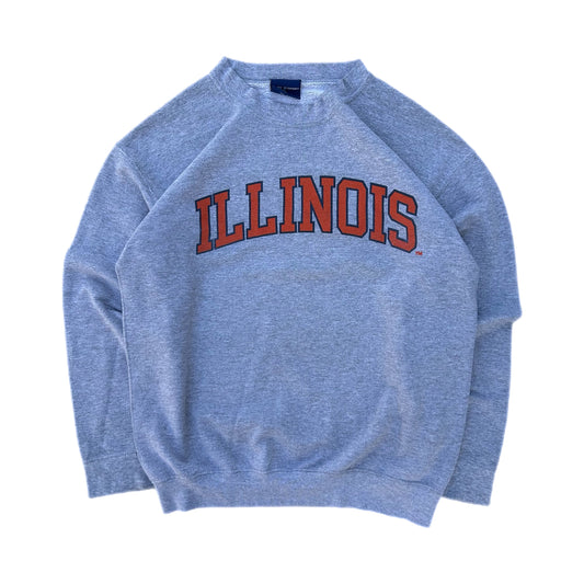 (M) 2000s University of Illinois Crewneck