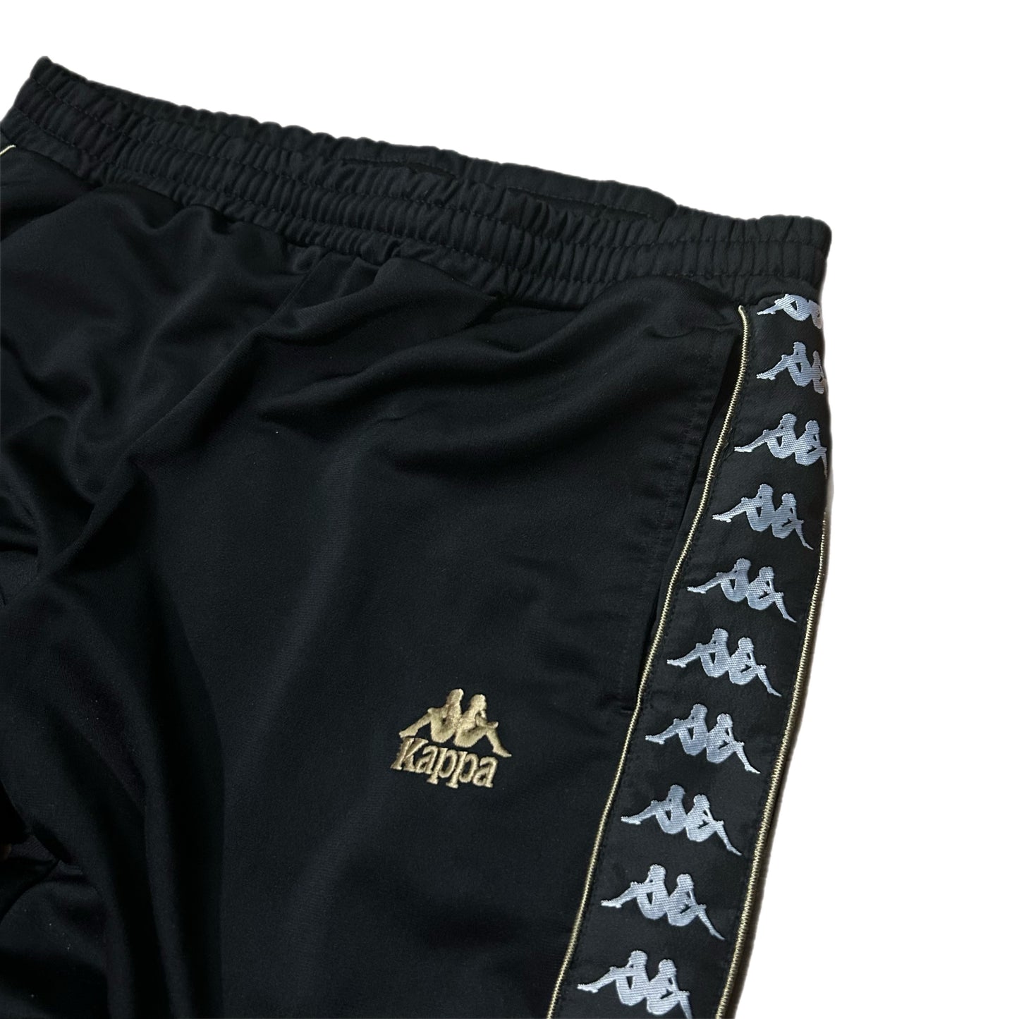 (L) Kappa Tapered Ankle Zip Sweats