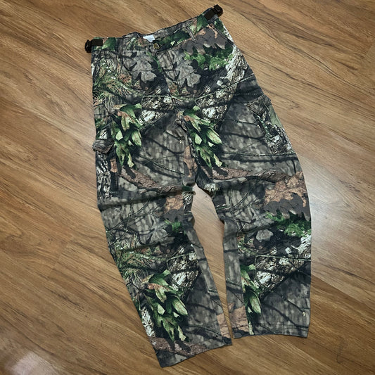(S/M) Vintage Realtree Camo Cargo Baggy Pants