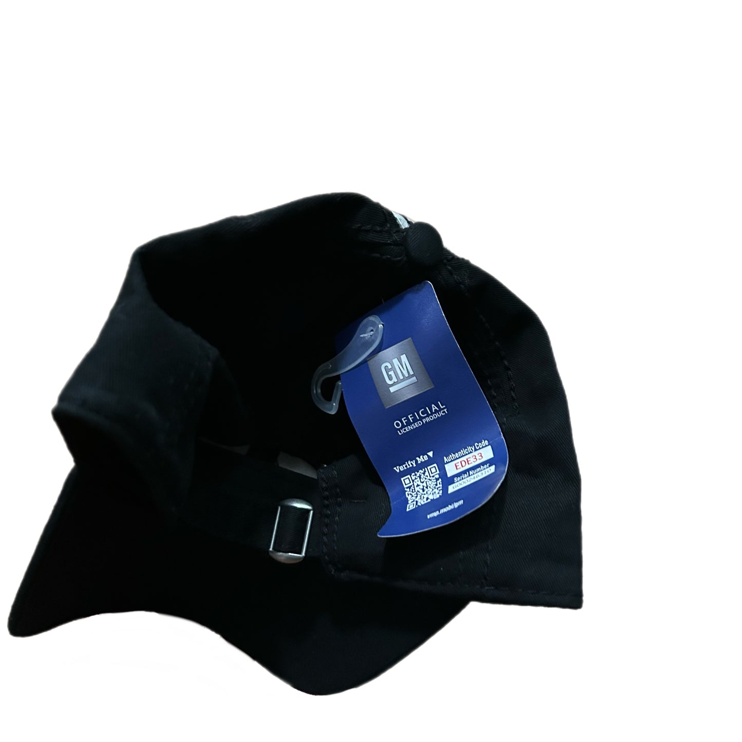 (OS) Retro Chevrolet Embroidered Gray Black Hat