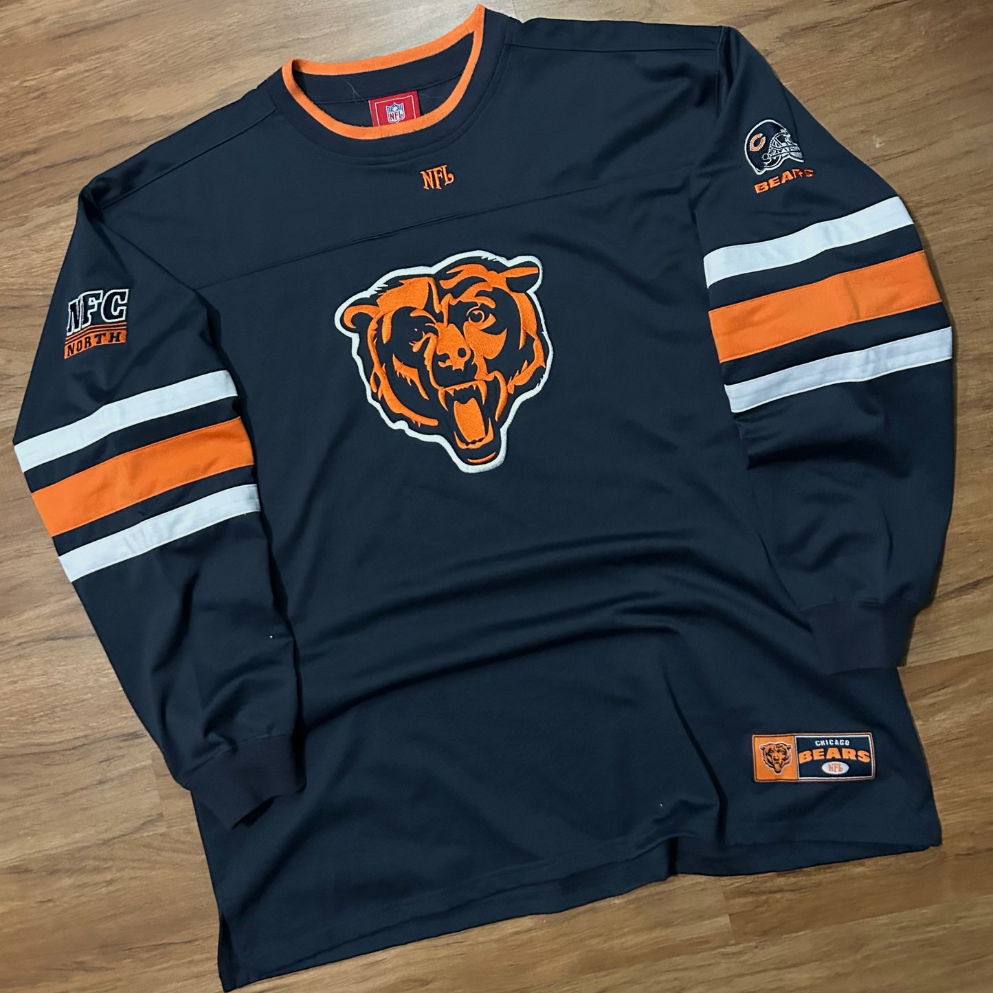 (XL) Chicago Bears NFL Hockey Style Jersey