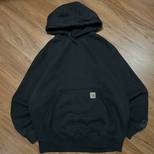 (M) Carhartt Black Pullover Hoodie