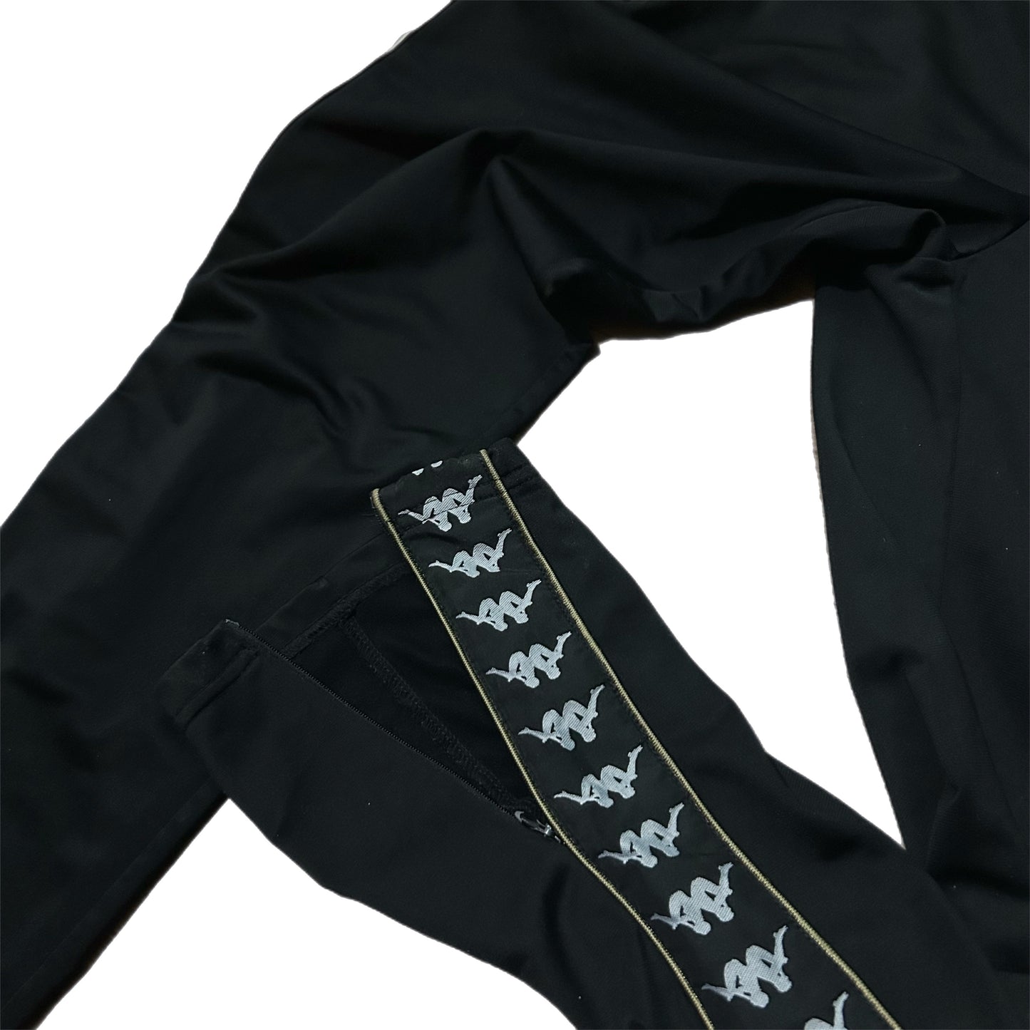 (L) Kappa Tapered Ankle Zip Sweats