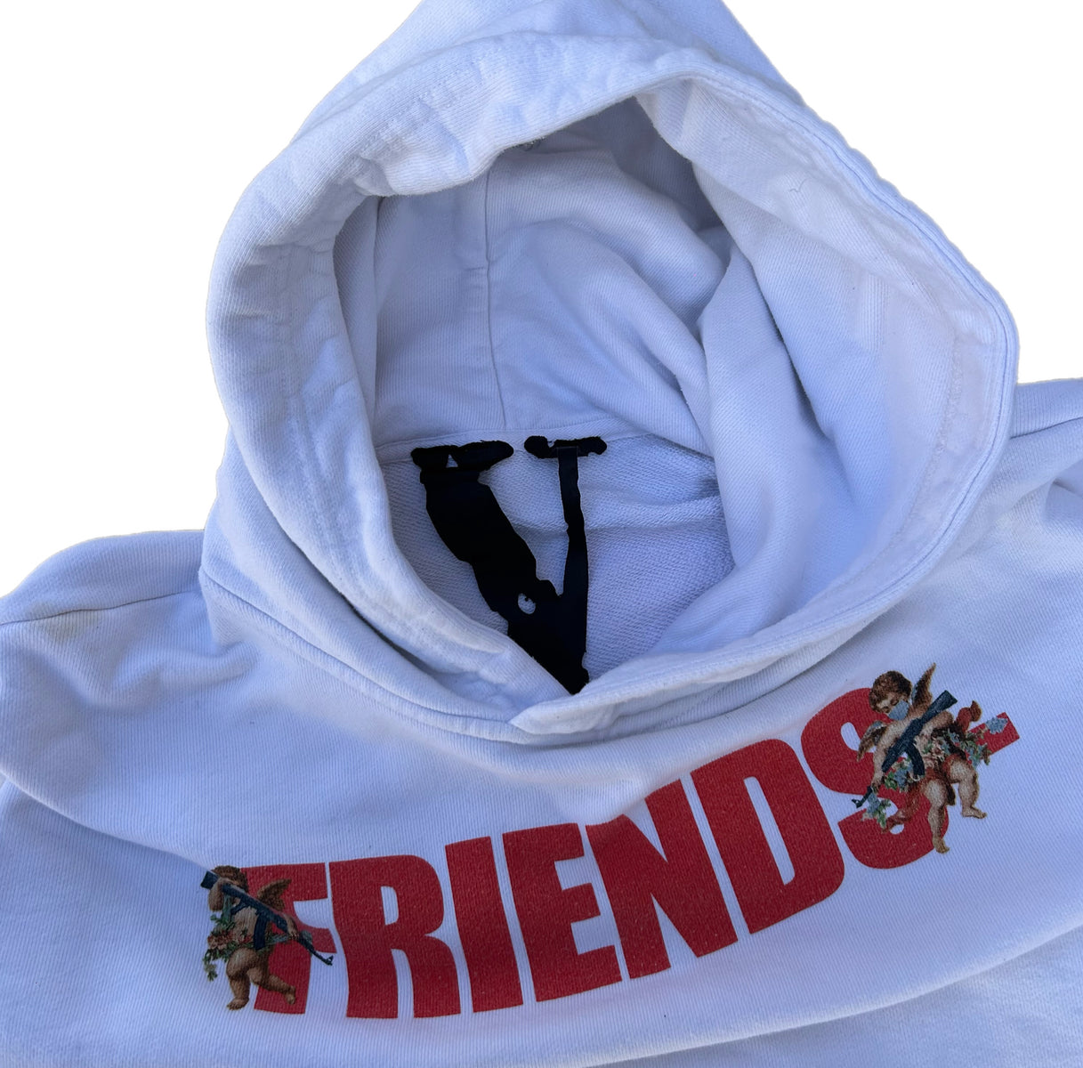 (L) Vlone Friends Angel Hoodie