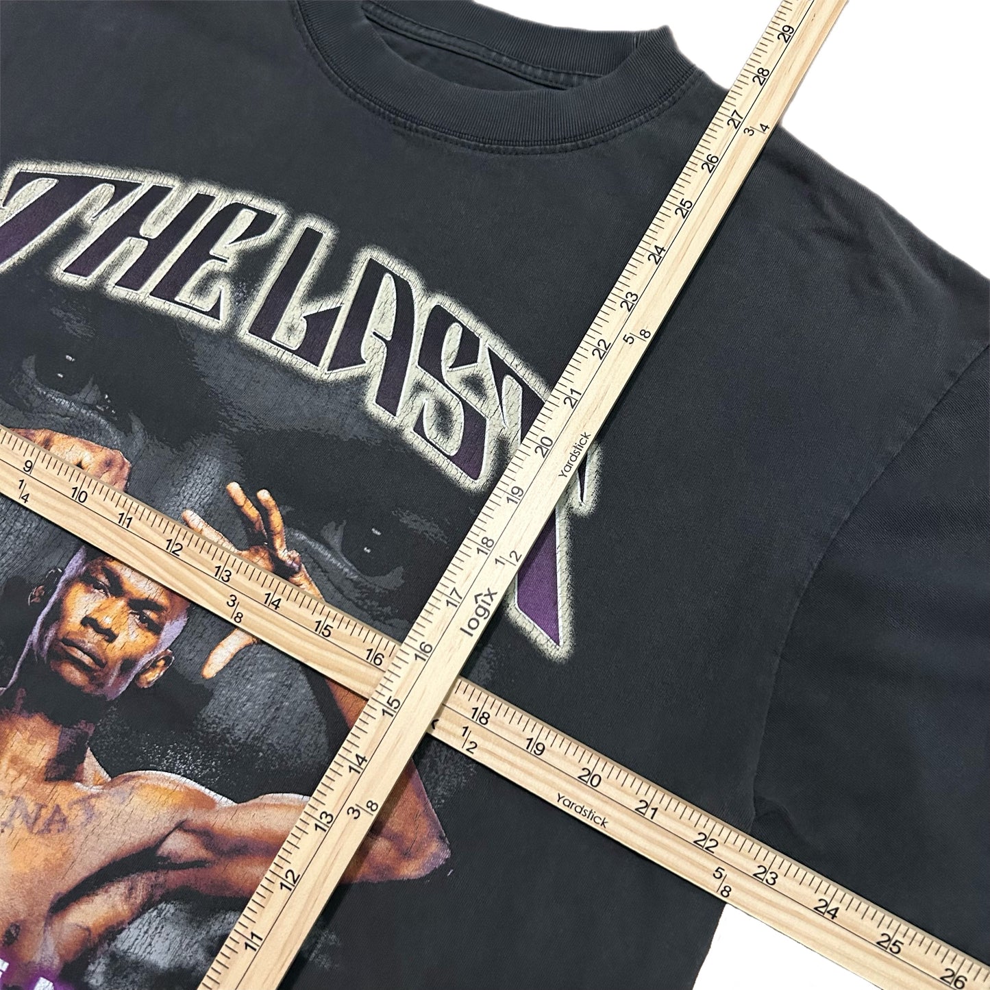 (L) UFC Israel Adesanya Last Stylebender Vintage Washed Graphic T-Shirt