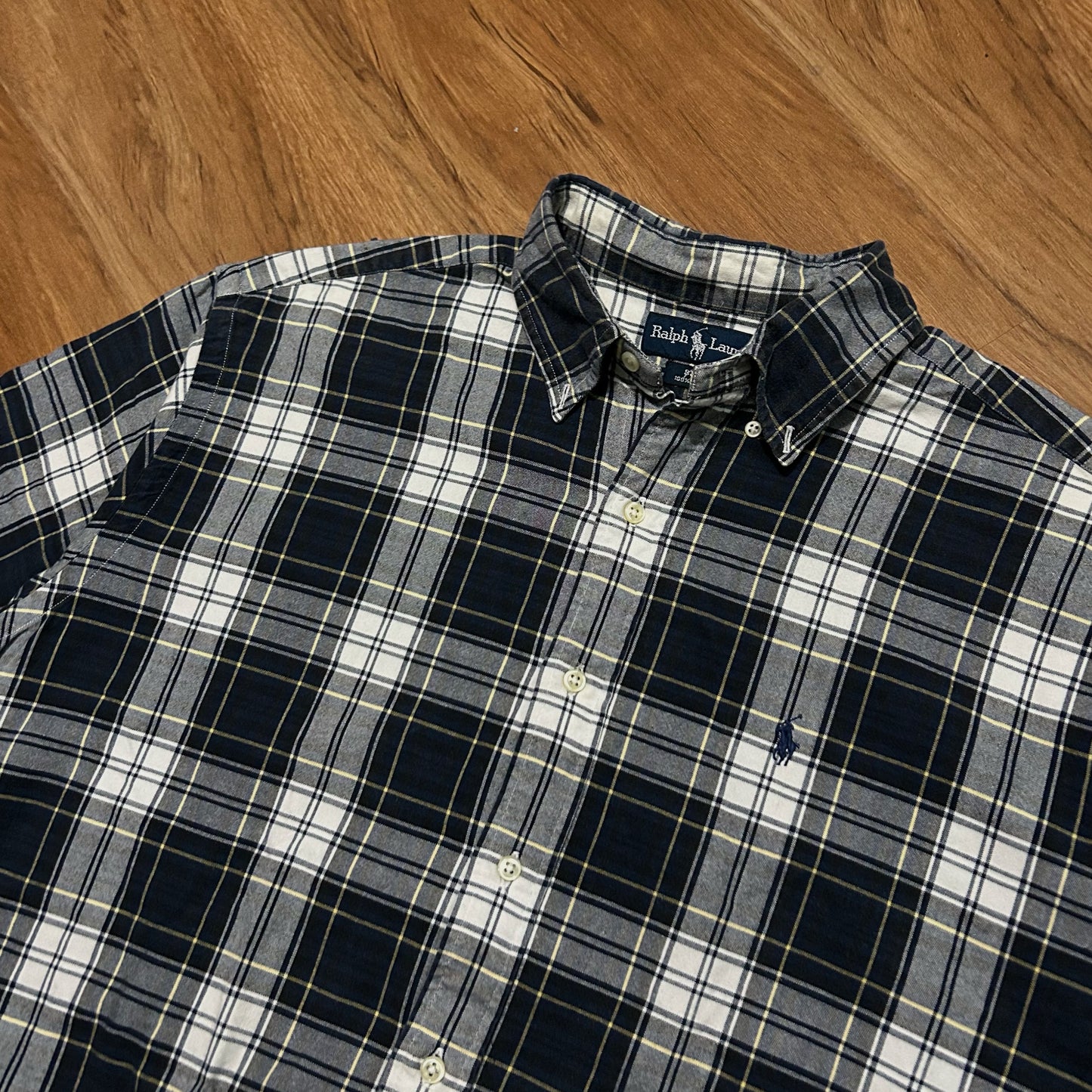 (L) Vintage 90s Polo Ralph Lauren Paid Polo Shirt