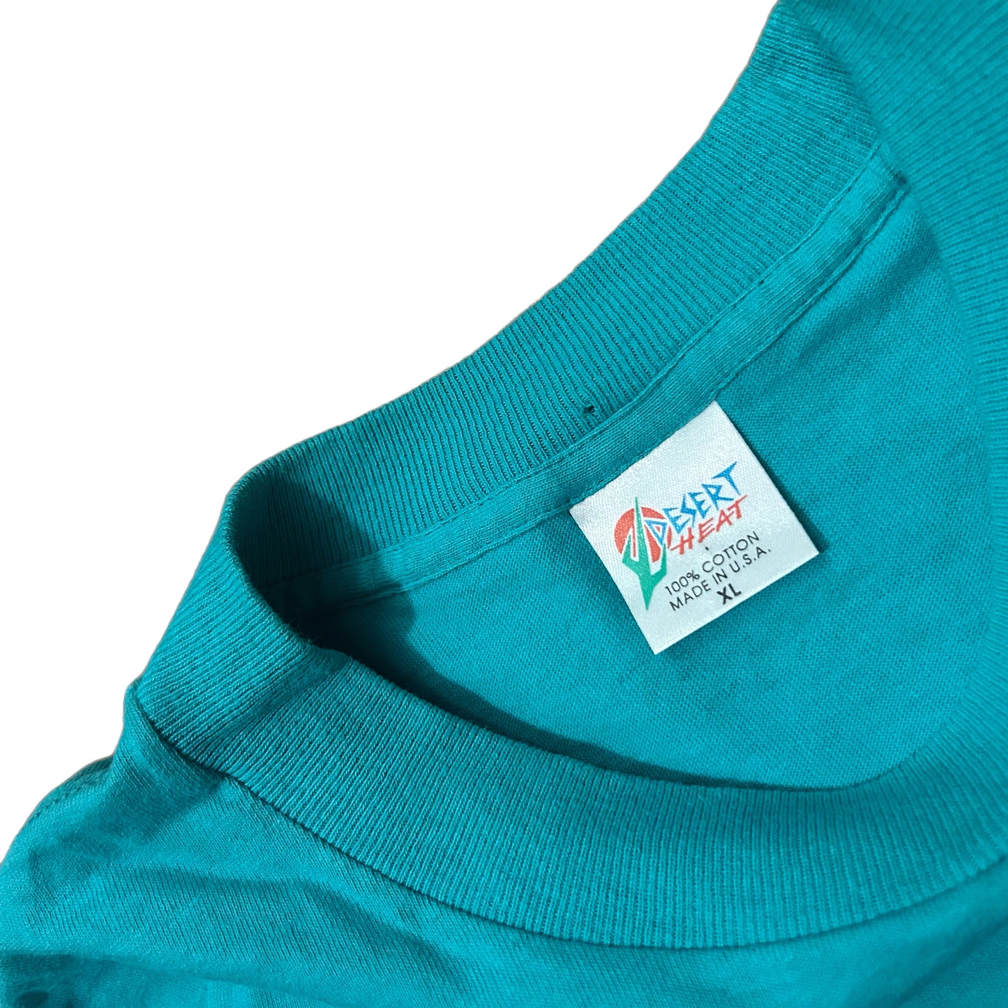 (XL) 90s Las Vegas The Orleans Embroidered Teal T-Shirt