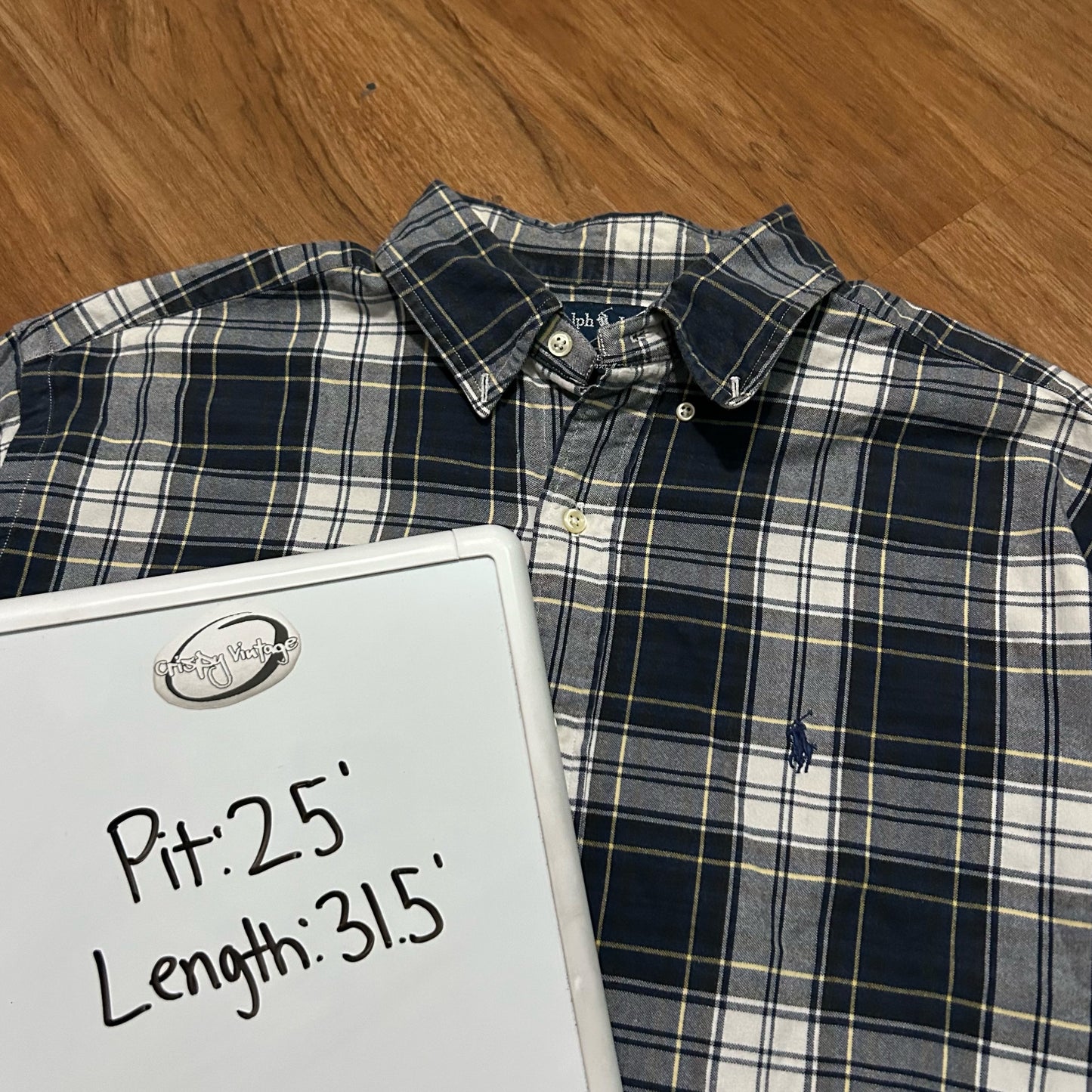 (L) Vintage 90s Polo Ralph Lauren Paid Polo Shirt