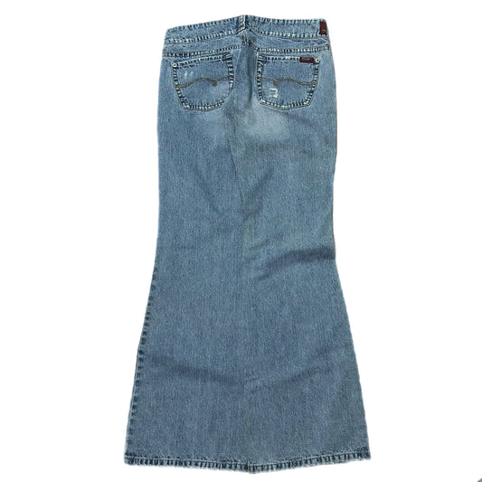 (32) Y2K Silver Jeans Flare Denim