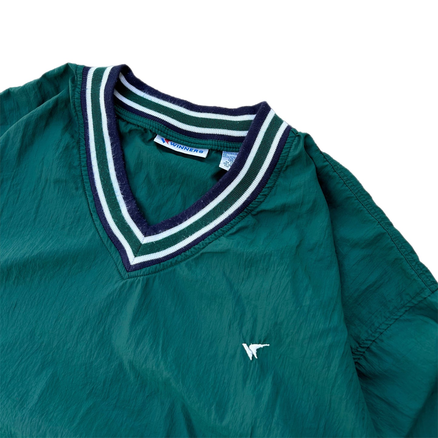 (XL) Winners Forest Green Windbreaker Pullover