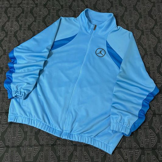 (XL) Y2K Jordan Sport DNA HBR University Blue Track Jacket