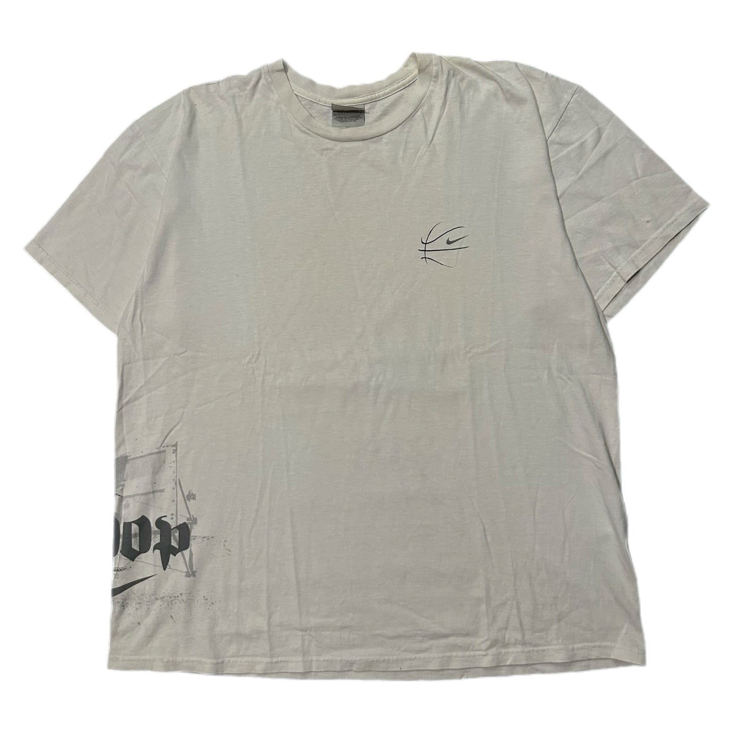 (XL) Y2K Nike Hoops White Shirt
