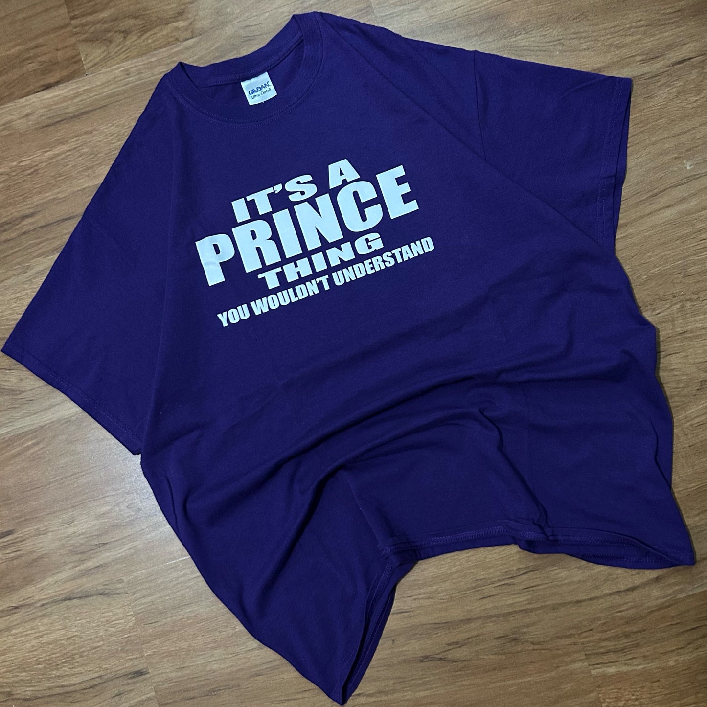 (XL) Vintage It's A Prince Thing Rock Purple T-Shirt