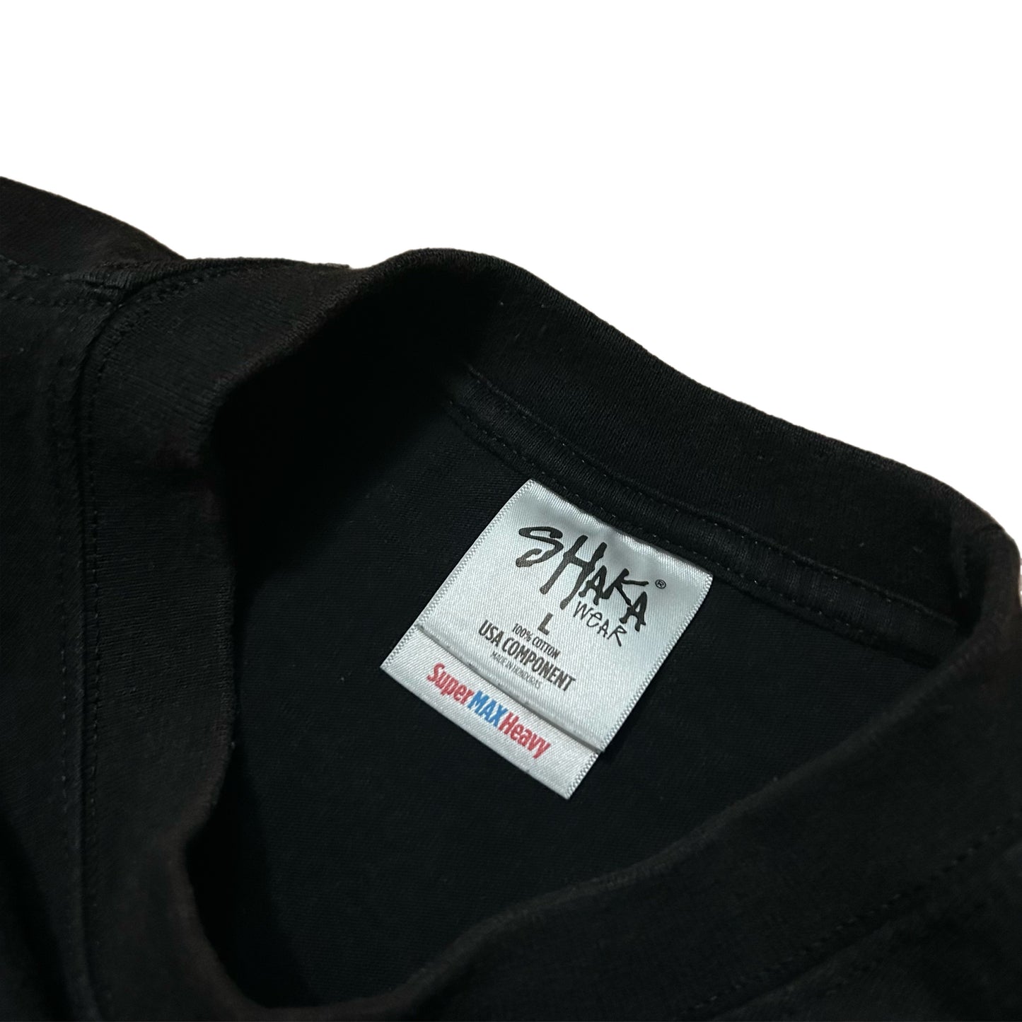 (L) Las Vegas Raiders Shaka Wear Black Graphic T-Shirt