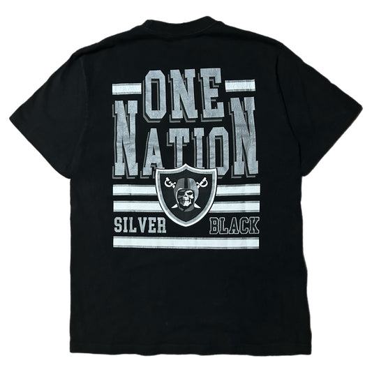 (L) Las Vegas Raiders Shaka Wear Black Graphic T-Shirt