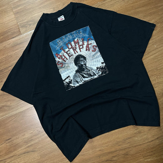(XL) Vintage Atomic Sherpas Third Eye Black T-Shirt
