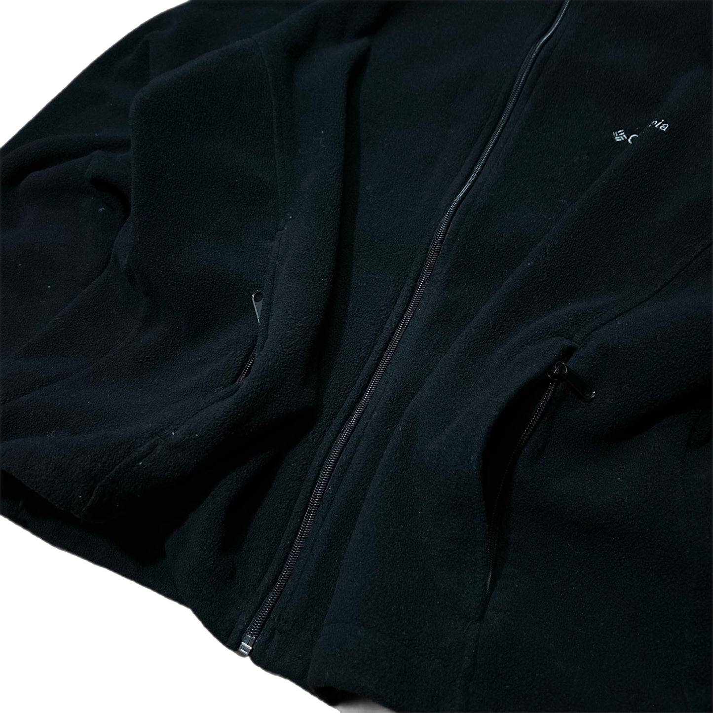 (XL) Columbia Fleece Black Zip