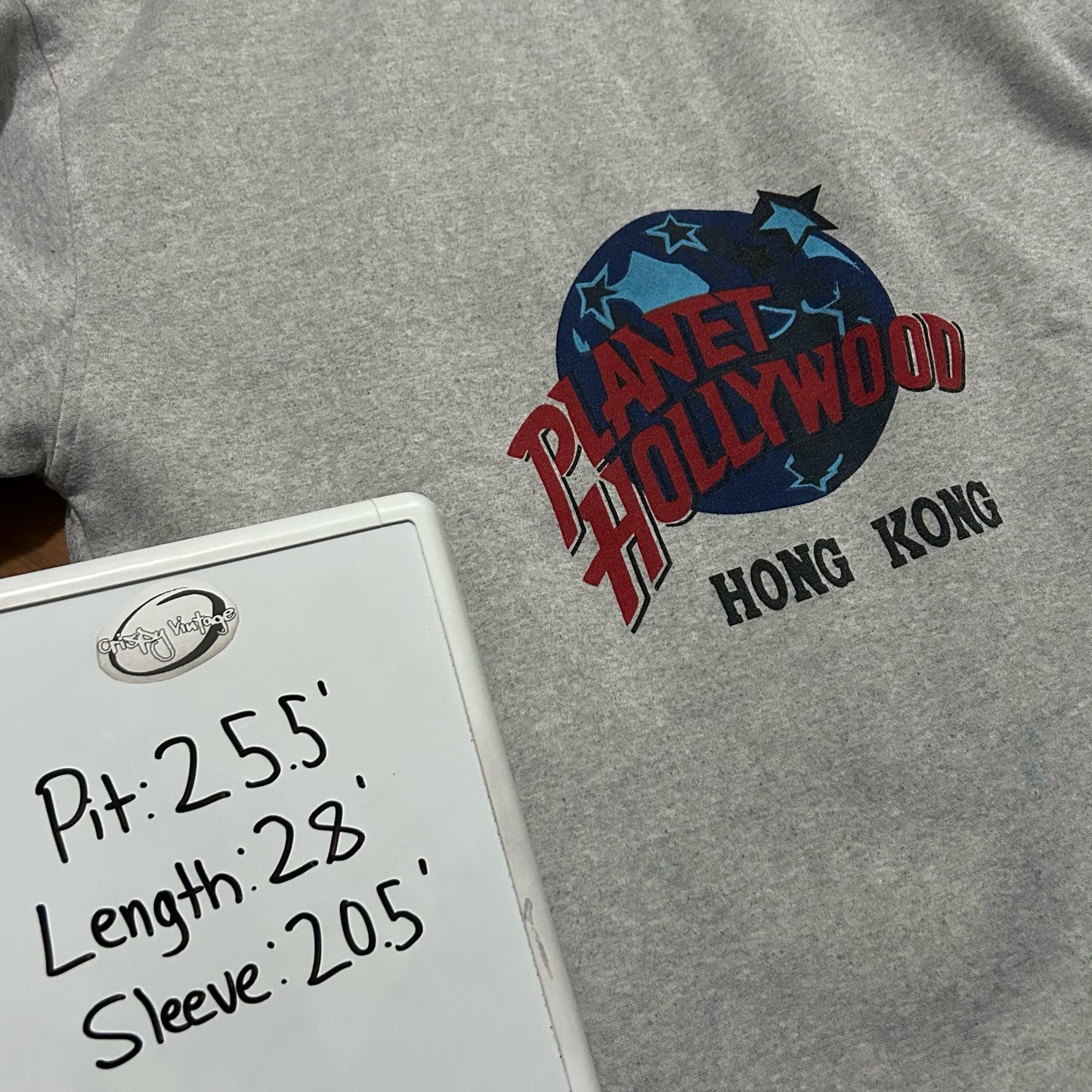 (XL) Vintage Planet Hollywood Hong Kong Reversible Zip-Up Jacket