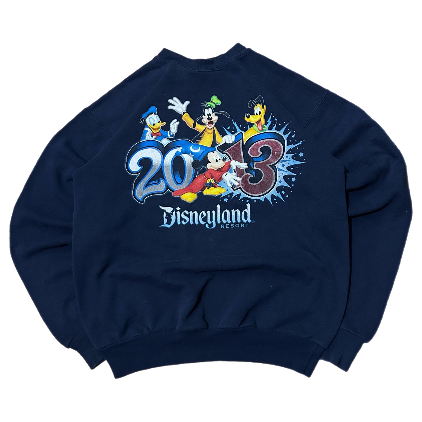 (S) 2013 Disneyland Resort Mickey and Friends Crewneck