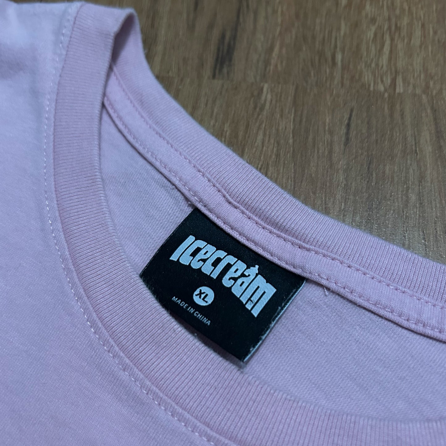 (XL) Retro Ice Cream Cookie SS Pink Nectar T-Shirt