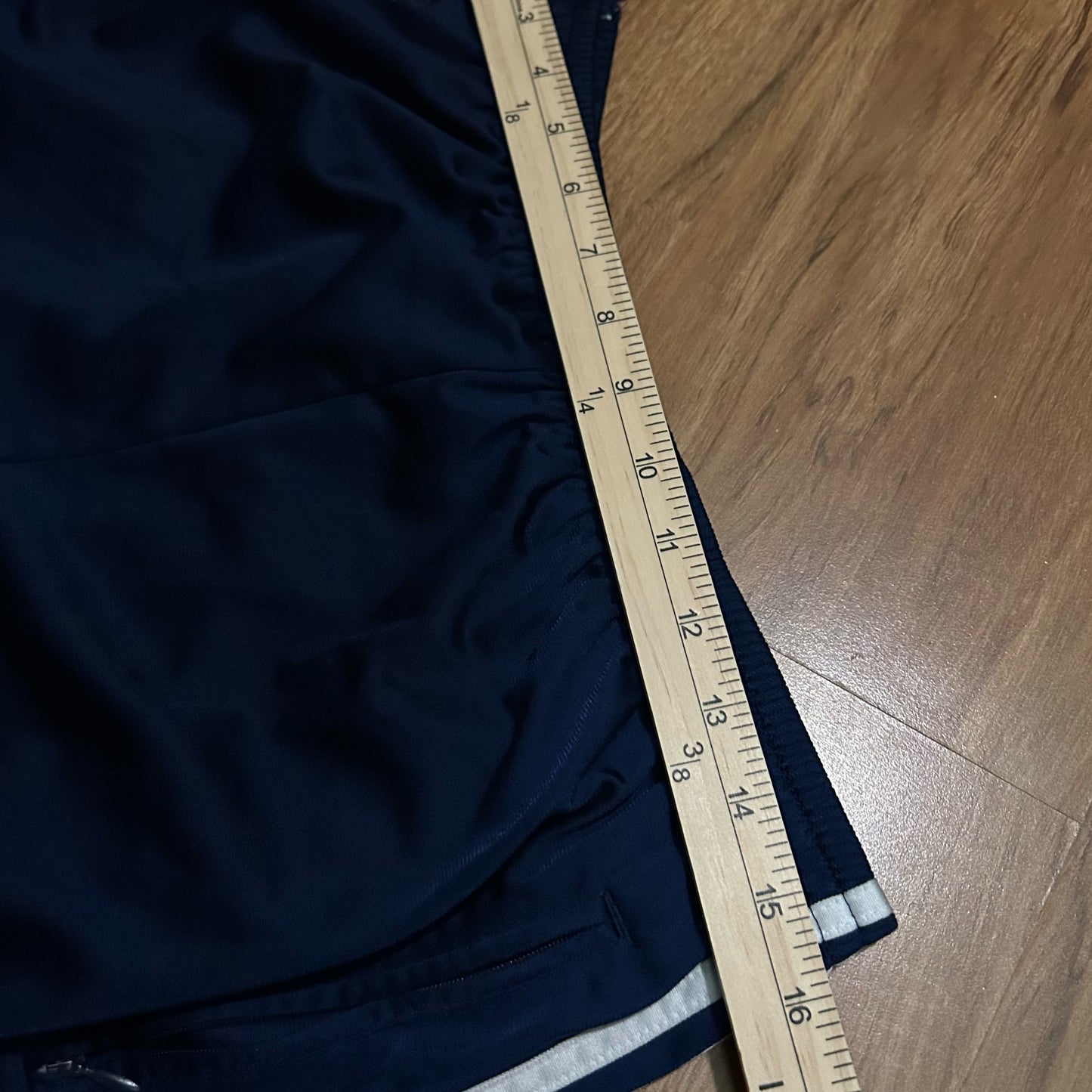 (M) Vintage Adidas 3 Stripes Tear Away Blue Sweatpants