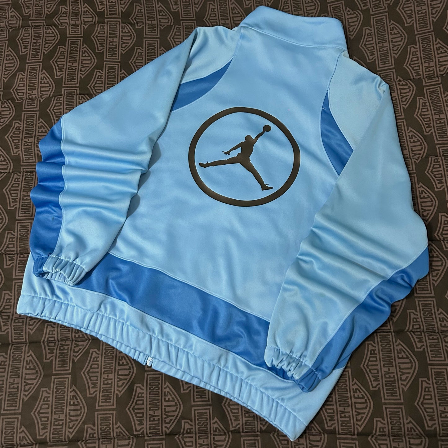 (XL) Y2K Jordan Sport DNA HBR University Blue Track Jacket