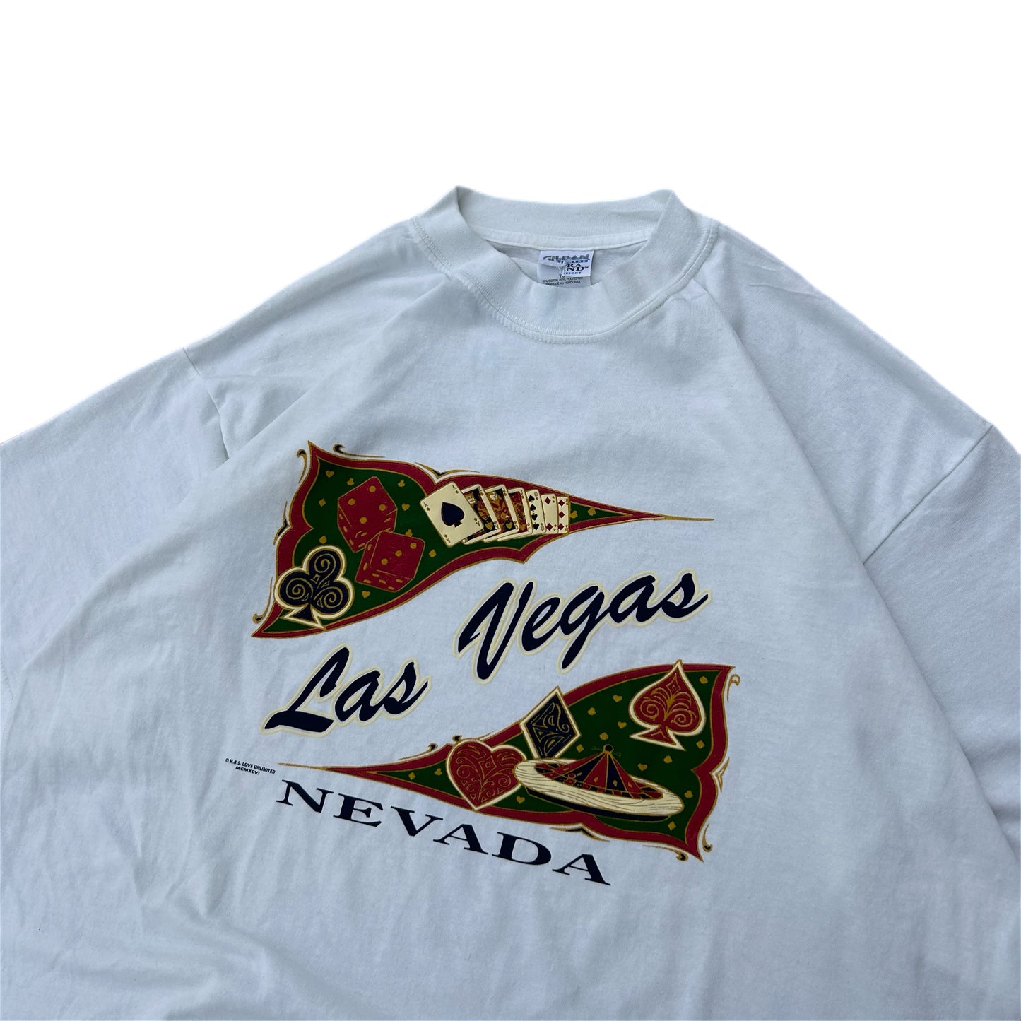 (XL) Vintage Las Vegas Gambling Shirt