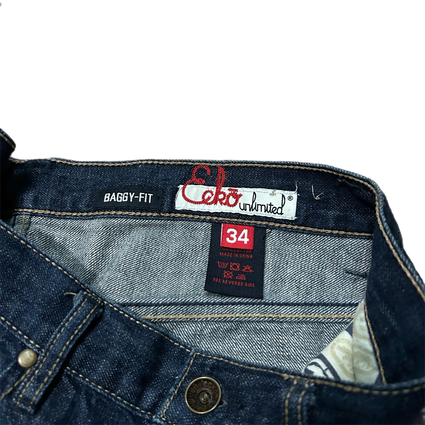 (34) Y2K Ecko Jean Shorts