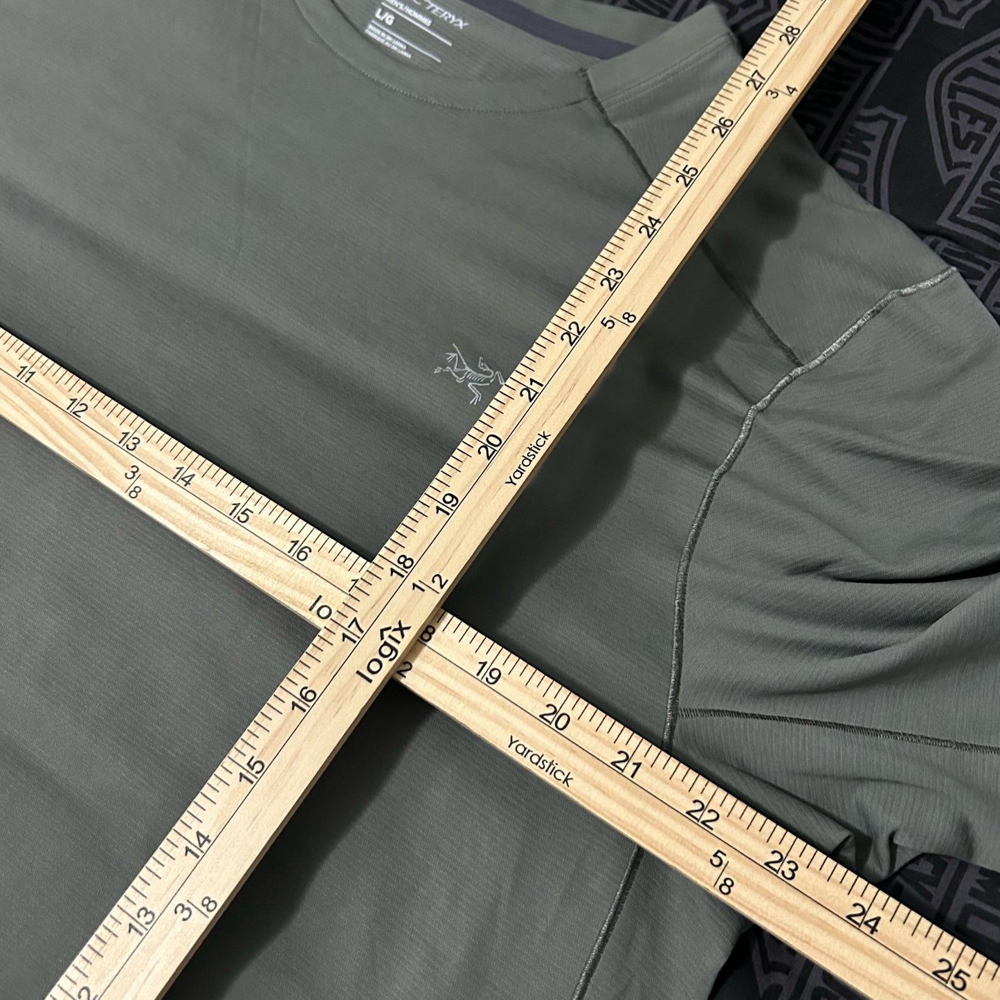 (L) Arc'teryx Cormac Crew SS Forage Heather Shirt