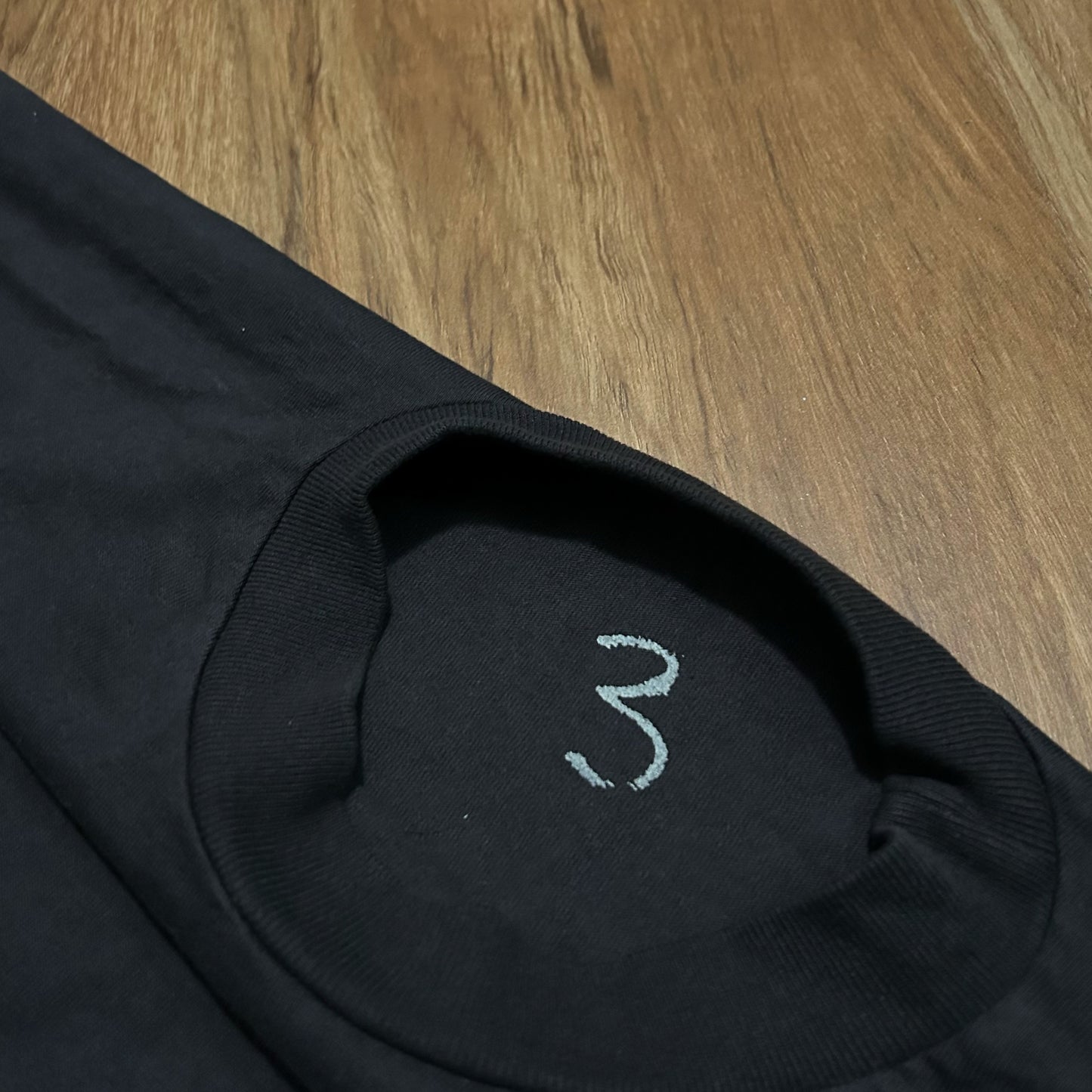 (Size 3) Kanye West Yeezy Vultures One Box 1 Black T-Shirt