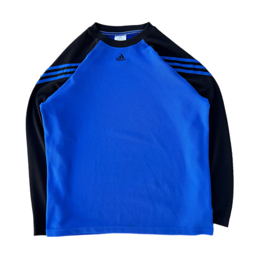 (M) 2000s Adidas Blue Longsleeve